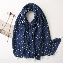 Load image into Gallery viewer, Pashmina Floral Scarf
