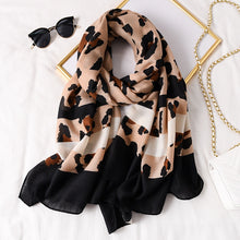 Load image into Gallery viewer, Multicolor Plaid Viscose Scarves
