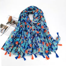 Load image into Gallery viewer, Aztec Floral Scarf
