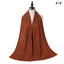 Load image into Gallery viewer, Crinkled Jersey Scarf
