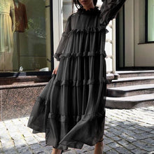 Load image into Gallery viewer, Casual Solid Flare Maxi Dress
