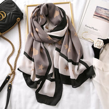 Load image into Gallery viewer, Multicolor Plaid Viscose Scarves
