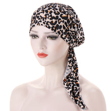 Load image into Gallery viewer, Elastic Jersey Turban Cap
