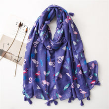 Load image into Gallery viewer, Pashmina Floral Scarf
