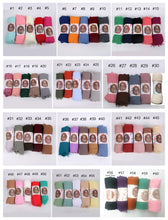 Load image into Gallery viewer, Plain Crinkle Scarf 10 Pieces Lot
