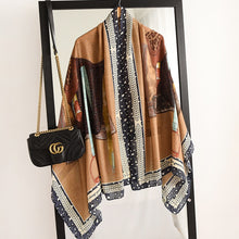 Load image into Gallery viewer, Multicolor Plaid Viscose Scarves
