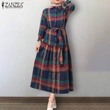 Load image into Gallery viewer, Plaid Check Dress
