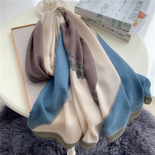 Load image into Gallery viewer, Multicolor Plaid Viscose Scarves
