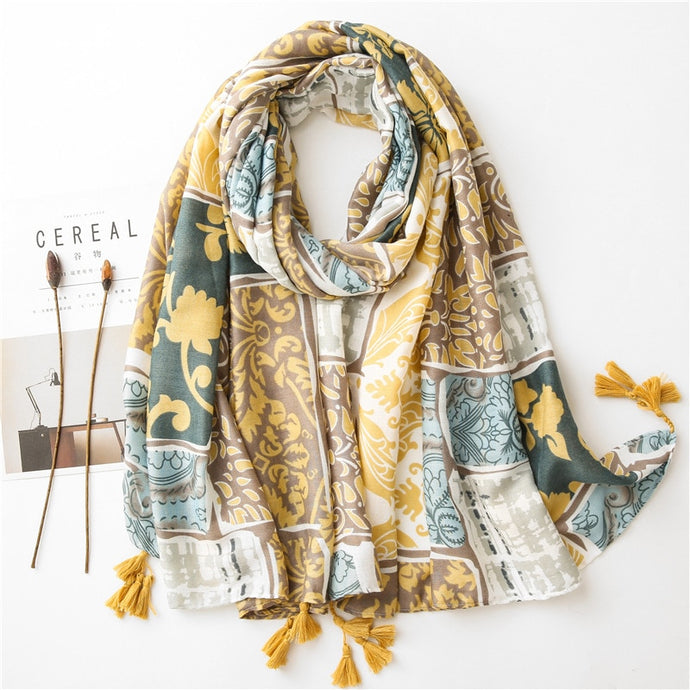 Fashion Floral Scarf