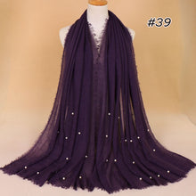 Load image into Gallery viewer, Crinkled Pearl Scarf
