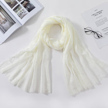 Load image into Gallery viewer, Plain Crinkled Scarf

