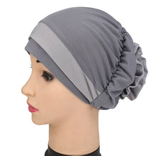Load image into Gallery viewer, Flower Bun Turban
