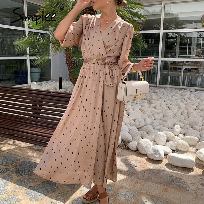 A-Line Maxi Dress
