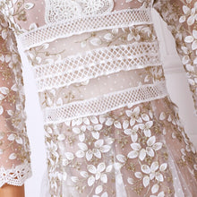 Load image into Gallery viewer, Women&#39;s Embroidery Mesh Dress
