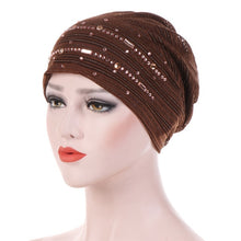Load image into Gallery viewer, Sparkly Lace Turban
