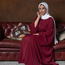 Load image into Gallery viewer, Kaftan Abaya Hijab Dress

