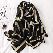 Load image into Gallery viewer, Multicolor Plaid Viscose Scarves
