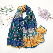 Load image into Gallery viewer, Aztec Floral Scarf
