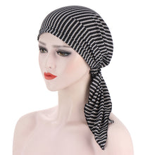 Load image into Gallery viewer, Elastic Jersey Turban Cap
