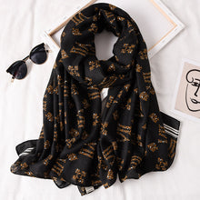 Load image into Gallery viewer, Multicolor Plaid Viscose Scarves
