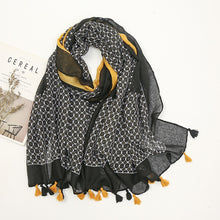 Load image into Gallery viewer, Aztec Floral Scarf
