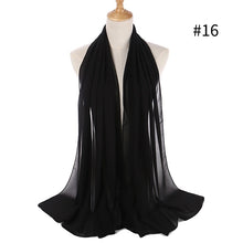 Load image into Gallery viewer, Plain Chiffon Scarf
