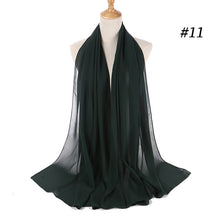 Load image into Gallery viewer, Plain Chiffon Scarf 2
