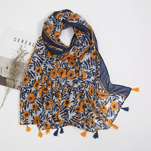 Load image into Gallery viewer, Aztec Floral Scarf
