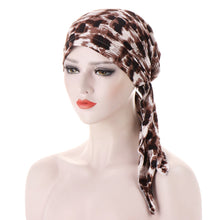 Load image into Gallery viewer, Elastic Jersey Turban Cap
