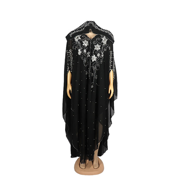 Silk Beading Abaya