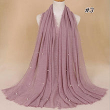 Load image into Gallery viewer, Crinkled Pearl Scarf
