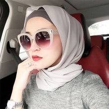 Load image into Gallery viewer, Women Solid Chiffon Scarf
