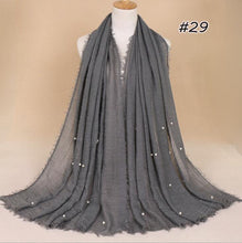 Load image into Gallery viewer, Crinkled Pearl Scarf
