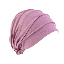 Load image into Gallery viewer, Elastic Jersey Turban Cap
