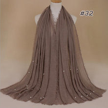 Load image into Gallery viewer, Crinkled Pearl Scarf
