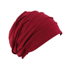 Load image into Gallery viewer, Elastic Jersey Turban Cap
