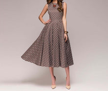 Load image into Gallery viewer, Mid-Calf Casual Printing Dress
