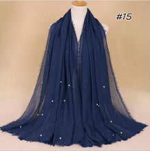 Load image into Gallery viewer, Crinkled Pearl Scarf
