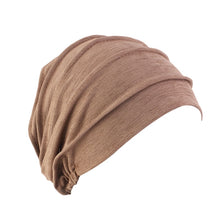 Load image into Gallery viewer, Elastic Jersey Turban Cap
