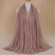 Load image into Gallery viewer, Crinkled Pearl Scarf
