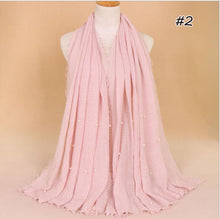 Load image into Gallery viewer, Crinkled Pearl Scarf
