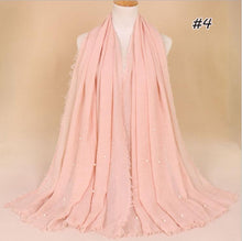 Load image into Gallery viewer, Crinkled Pearl Scarf
