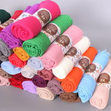 Load image into Gallery viewer, Plain Crinkle Scarf 10 Pieces Lot
