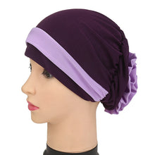 Load image into Gallery viewer, Flower Bun Turban
