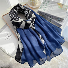 Load image into Gallery viewer, Multicolor Plaid Viscose Scarves
