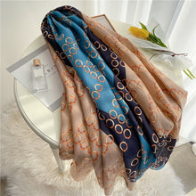 Load image into Gallery viewer, Multicolor Plaid Viscose Scarves
