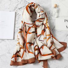 Load image into Gallery viewer, Multicolor Plaid Viscose Scarves
