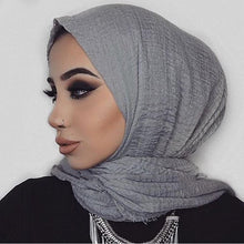 Load image into Gallery viewer, Crinkled Shawl Scarf
