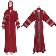 Load image into Gallery viewer, Classy Print Hijab Abaya Dress
