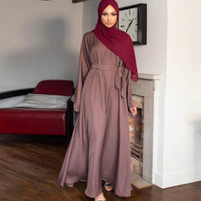Load image into Gallery viewer, Kaftan Abaya Hijab Dress
